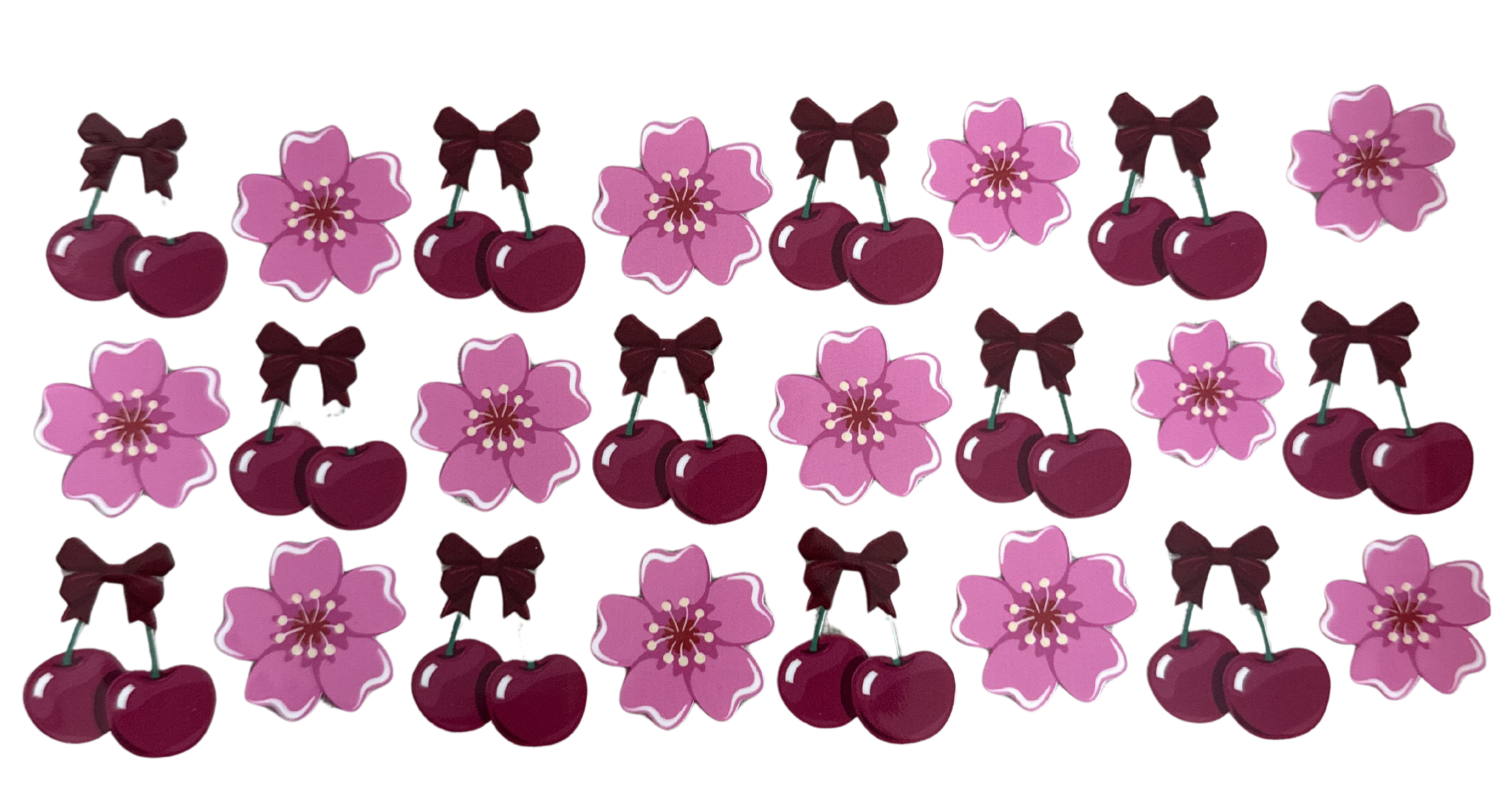 Cherry-Flower Bows